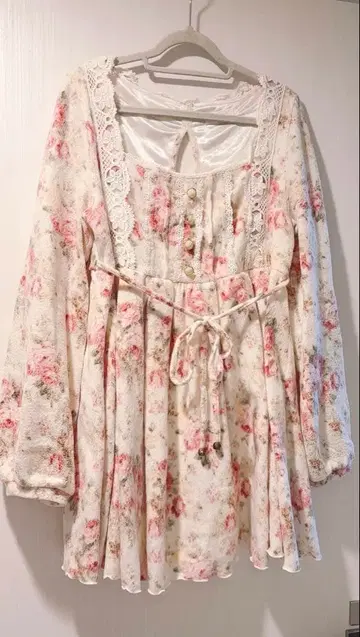 LIZLISA 레어 희귀 헤이세이 히메갸루 리즈리사 원피스 꽃무늬 로즈