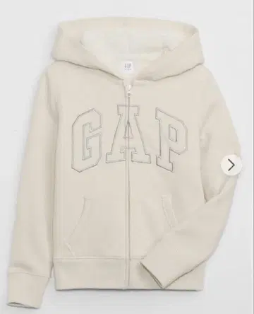 릴랙스 GAP 로고 보아 안감 집업 후드티