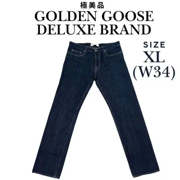 컨디션 최상 GOLDEN GOOSE DELUXE BRAND 셀비지 데님