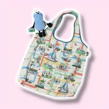 [ 새상품 ] 퍼펫 순순 봉제 인형 접이식 에코백 니코앤드