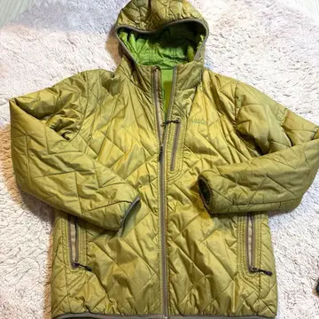 AIGLE 후드 부착 다운 자켓 리버서블