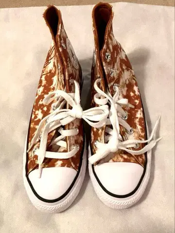 CONVERSE ALL STAR 타이다이 패턴 하이컷 스니커즈 미사용