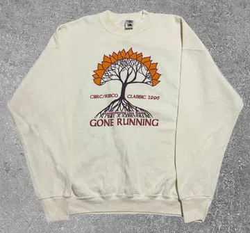 90s 90년대 프룻 오브 더 룸 맨투맨 속기모 XL 백프린트 있음