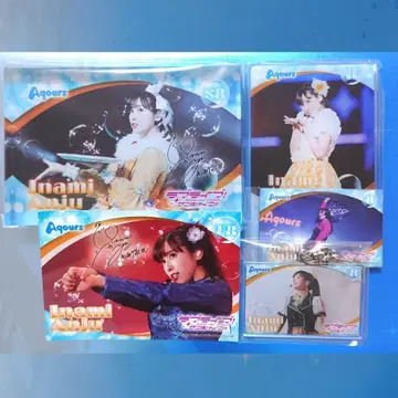 Aqours 컬렉션 이나미 안쥬 5종 세트