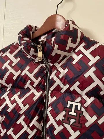 타미힐피거 다운 코트 다운 자켓 새상품급