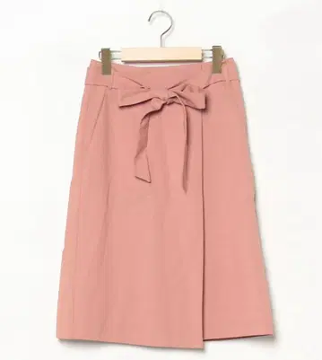 레어템 23구 세탁 가능한 린넨 레이온 트윌 랩스커트 허리 리본 포함