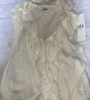 tibi 니트 베스트 2종 세트