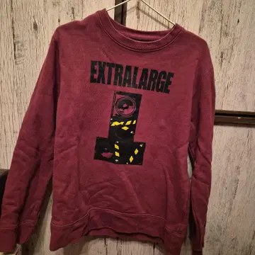 XLARGE 버건디 트레이닝복 M 사이즈