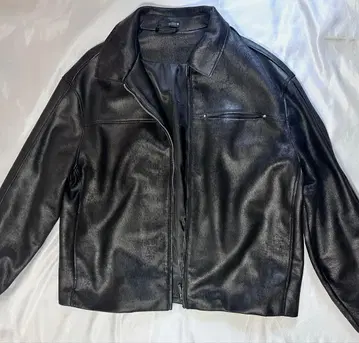 ZARA 남성용 페이크 가죽 자켓