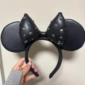 디즈니 미니 마우스 귀 모양 머리띠