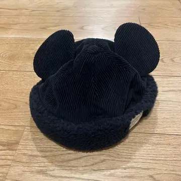 도쿄 디즈니 리조트 미키마우스 보아캡 블랙 58cm