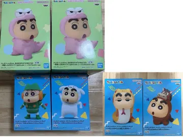 짱구는 못말려(크레용 신짱) 피규어 6개 묶음 판매