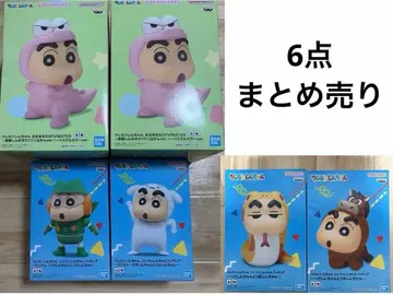 짱구는 못말려(크레용 신짱) 피규어 6개 묶음 판매