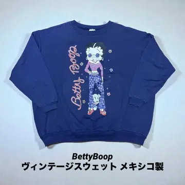 BettyBoop 빈티지 베티부프 맨투맨 멕시코제