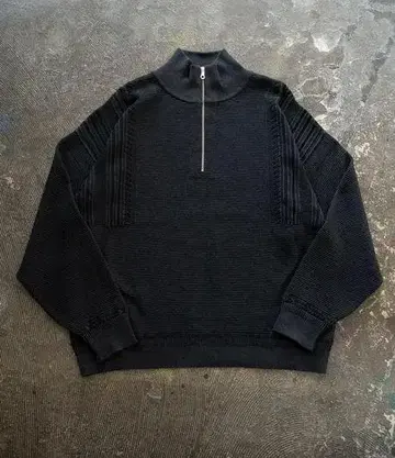 25AW 야시키 하프 지퍼 YASHIKI Fuyushigure 니트