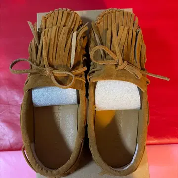 니코앤드 프린지 카멜 모카신