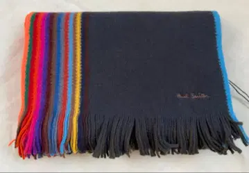 Paul Smith 울 머플러 브라운/멀티 컬러