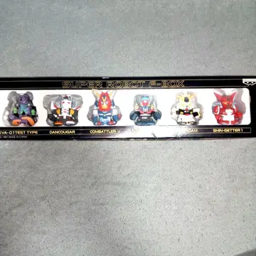 슈퍼로봇 F-BOX 피규어 6체 세트