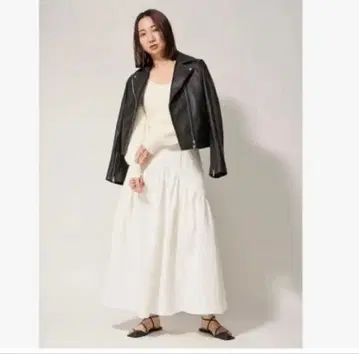 프레이 아이디 부클레 자카드 볼륨 스커트 0