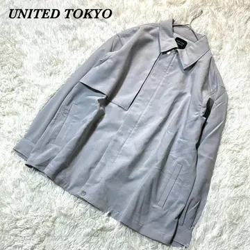 유나이티드 도쿄 자켓 그레이 발수 스트레치 오버 사이즈