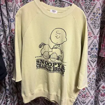 SNOOPY 빈티지 트레이닝복 찰리 브라운 스누피 구제 의류