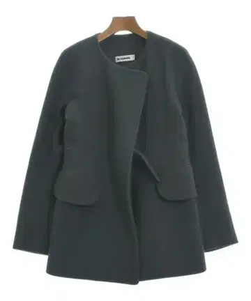 질 샌더 노카라 자켓 여성용