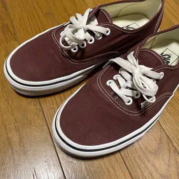 오센틱 BITTER CHOCO 갈색 브라운 vans 26.5
