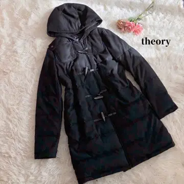 띠어리 더플 다운 블랙