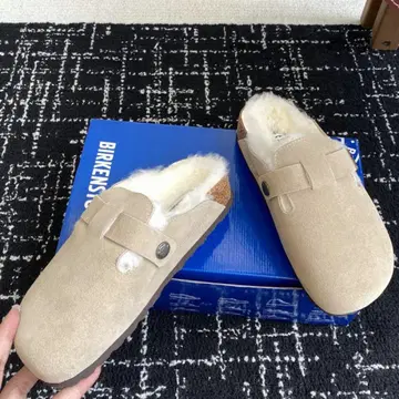 새상품 BIRKENSTOCK 버켄스탁 슬립온 베이지 24cm