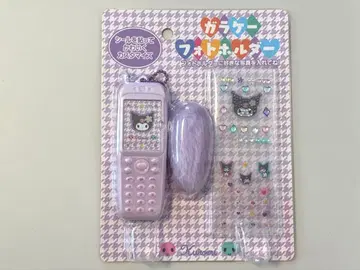 산리오 쿠로미 휴대폰 사진 홀더