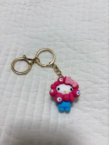 간사이 만박 미야쿠미야쿠 변신 입체 마스코트 컬러 키홀더 키티