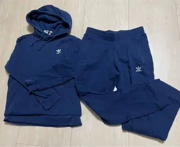 아디다스 트레포일 맨투맨 셋업 트레이닝복 L XL