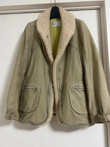 레이빔즈 자켓 탈부착 보아 포함 블루종 점퍼 밀리터리