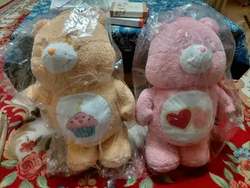 케어베어 폭신폭신 BIG 봉제 인형 전 2종 핑크, 오렌지