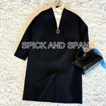 SPICK & SPAN 스픽 앤 스팬 울 노카라 리버 코트