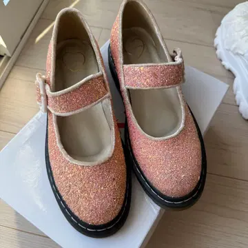 merry jenny 글리터 스트랩 슈즈