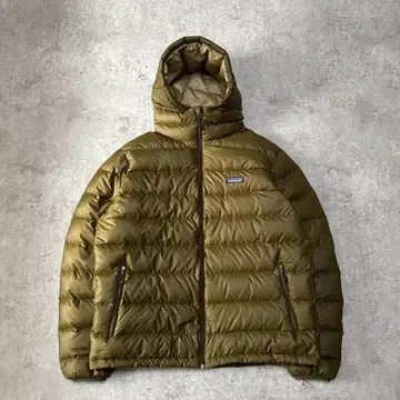 파타고니아 하이 로프트 다운 스웨터 후디 다운 자켓 L 카키