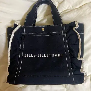 JILL by JILLSTUART 프릴 토트백 스몰 블랙