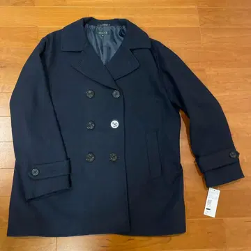 youth 네이비 피 코트 3L