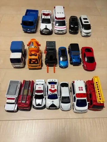 미니카 세트 소방차 순찰차 구급차 묶음 판매