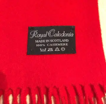 대형 머플러 * Royal Caledonia 100% 캐시미어 * 기모노