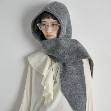 THEYOn 스톨 리브 니트 후디