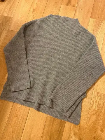 Mila Owen 미라 오웬 울 블렌드 보트넥 니트