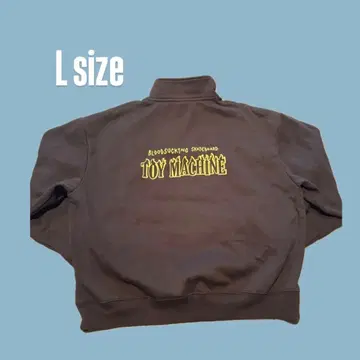 TOY MACHINE L 사이즈 다크 브라운 맨투맨