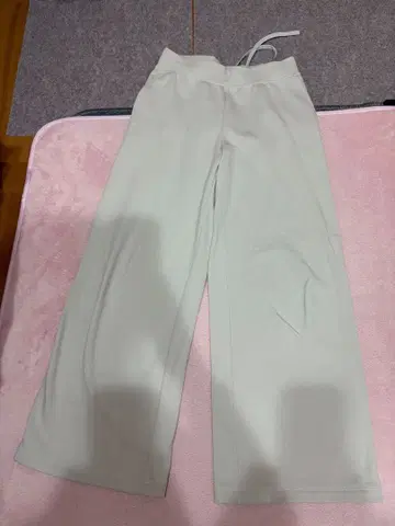 유니클로 웜 플리스 스트레이트 팬츠