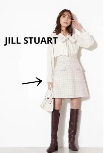 (미사용 새상품) 질스튜어트 트위드 스커트