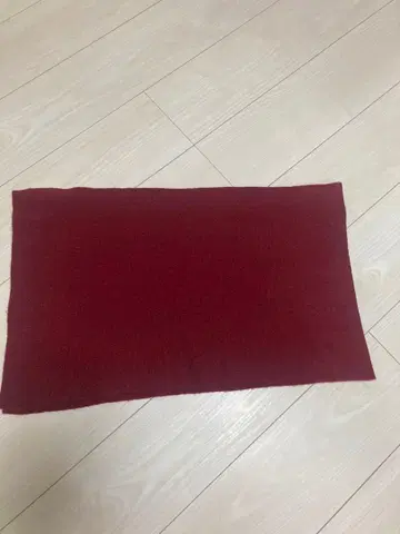 버건디 캐시미어 머플러