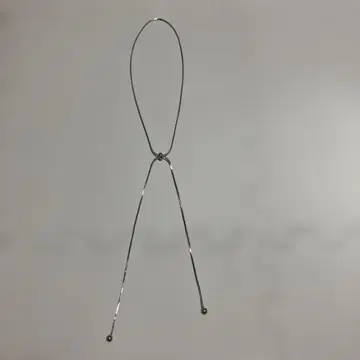 마담 히로코 목걸이 실버색 미사용 새상품! 최종 가격