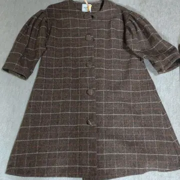 rubyandyou 체크 무늬 롱 코트