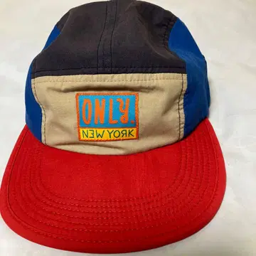 레어 Only NY 멀티 컬러 캠핑 캡 남성용 모자 USA제